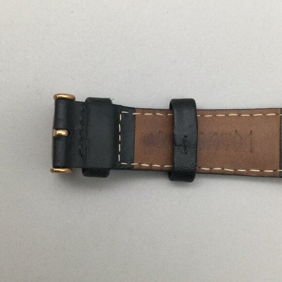 MVMT Santa Monica Watch Women 38mm Rose Gold Tone Black Dial Leather Band main image 4